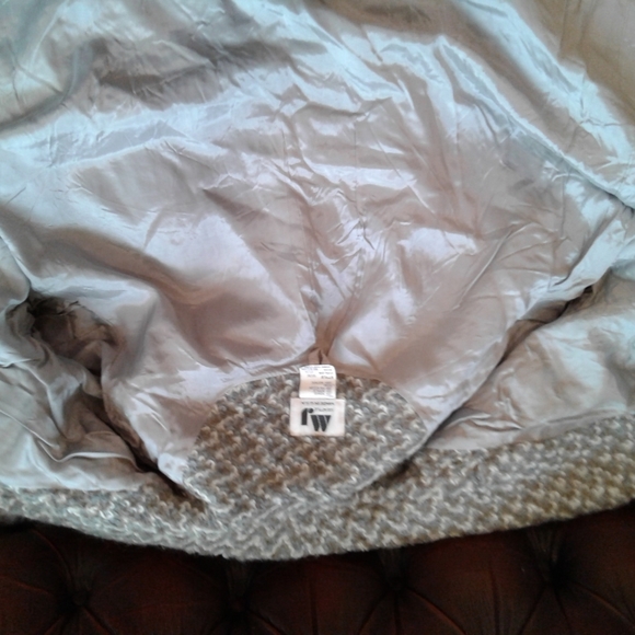 Mj Seattle vintage beige open front mohair coat - Picture 12 of 14